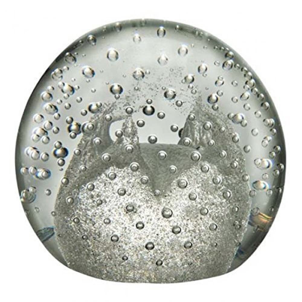 Congratulations Silver Paperweight