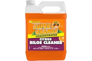 STAR BRITE Super Orange Citrus Bilge Cleaner - Biodegradable, Easy to Use - Pour In, Run Boat, Pump Out - Emulsifies Oil, Fuel & Leaves Bilge Clean With a Fresh Citrus Scent