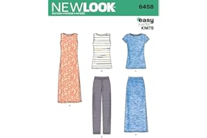 New Look Patterns Misses' Easy Knit Separates A (10-12-14-16-18-20-22) 6458