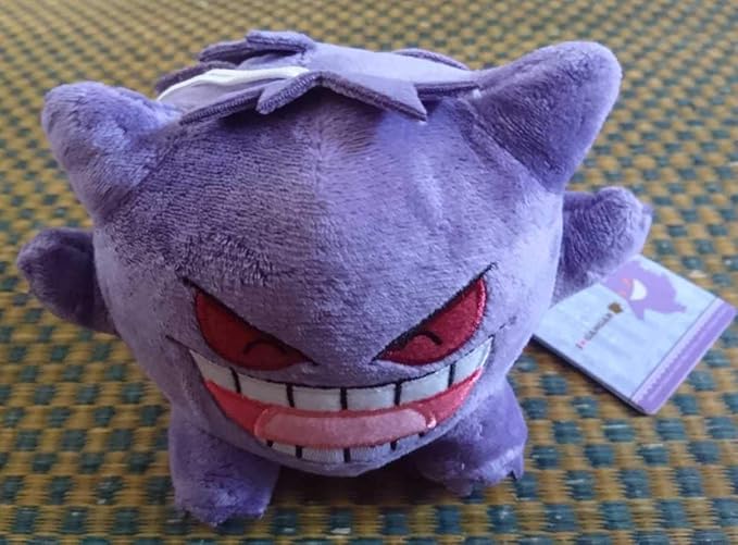 Amazon ゲンガー笑顔 座り単品 I Love Gangar ぬいぐるみ アイ ラブ ゲンガー 約11cm ポケモン ぬいぐるみ ホビー