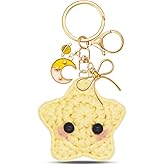 Cute Crochet Kawaii Keychains-Key Chains Women Cute-Keychain Bag Purse Charms Accessories for Handbags