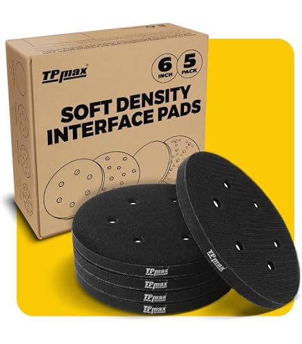 Soft Density Sponge Cushion Pads 5-inch Soft Interface Pads - Hook ...