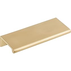 Top Knobs TK502BSN Mercer Collection 4" Europa Tab