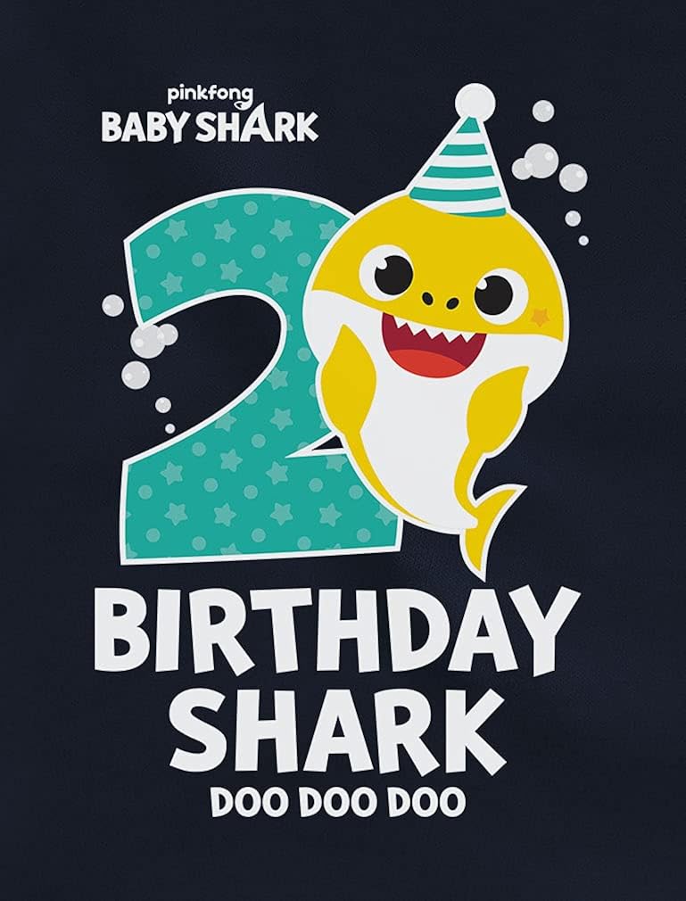 Birthday Shark Shirts for Toddler 2nd 3rd 4th Birthday Boy Girl Baby Shark Shirt: Clothing