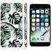 DICHEER iPhone 6 Case,iPhone 6s Case,Cute Green Palm Leaves for Women Girls Slim Fit Thin Clear Bumper Glossy TPU Soft Rubber Silicon Cover Best Protective Phone Case for iPhone 6 iPhone 6s