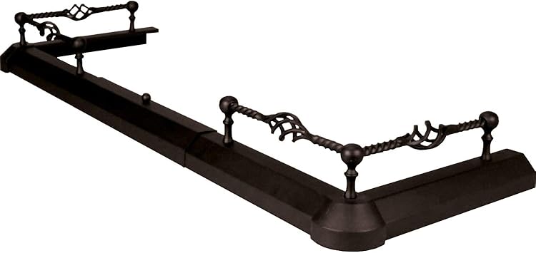 Calfire 3 Piece Adjustable Spiral Design Fire Fender Fireplace