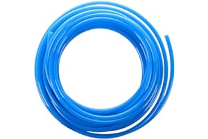 Beduan Pneumatic Tubing Pipe 3/8" OD Blue Air Compressor PU Line Hose Tube for Water Fluid Transfer 10Meter 32.8ft