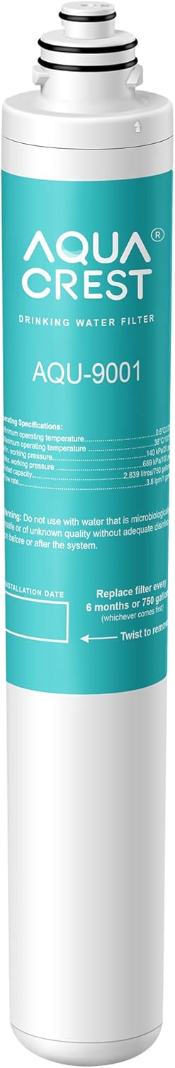 AQUACREST 9001 Under Sink Water Filter, Replacement for Moen 9001 PureTouch AquaSuite MicroTech 9000: Home Improvement