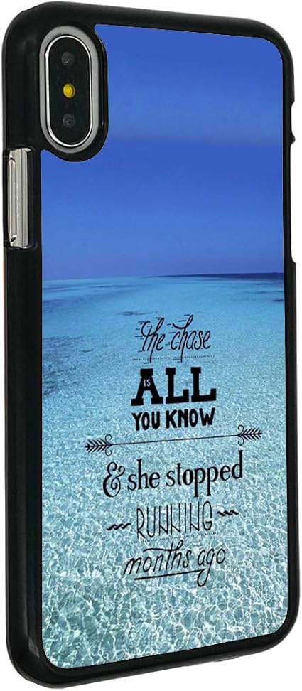 Amazon Com Iphone Xr Case Boslive Quotes The Chase Is All You