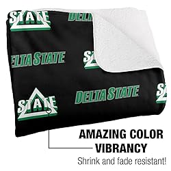 Delta State University Blanket, 50"x60" Logo