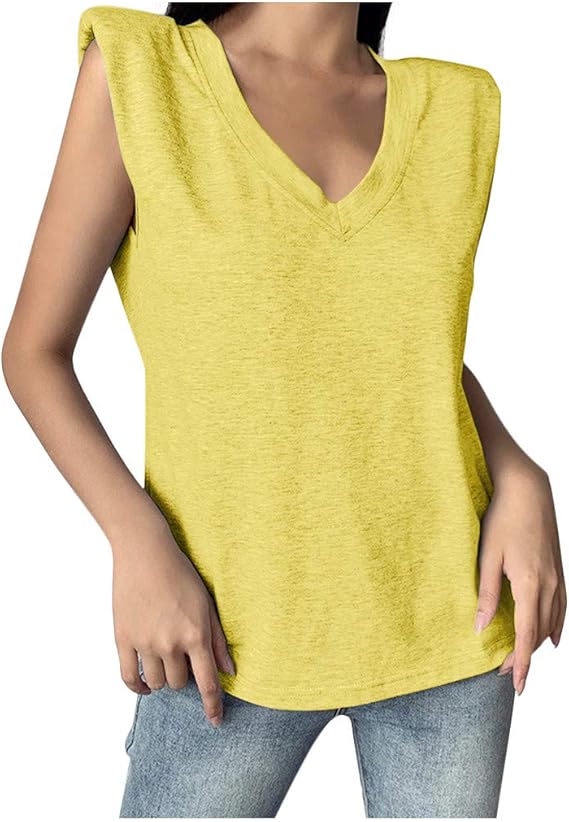 Amazon レディース タンクトップ 無地 肩パッド ヨガ スポーツウェア 大きいサイズ ランニングウエア 上着 Tシャツ フィットネスウェア 運動トップス 吸汗通気 速乾 快適 インナー キャミソール ジョギング ジム トレーナー ノースリーブ 人気プレゼント フィットネス