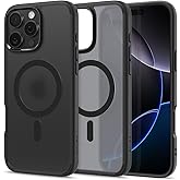 Spigen for iPhone 16 Pro Case, Ultra Hybrid MagFit [Anti-Yellowing] [Compatible with Magsafe] - Frost Black