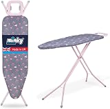 Minky Large Ironing Board Flamingo Pink 122 x 38cm 94cm High
