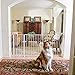 Carlson Maxi Extra Tall Walk-Thru Pet Gate in White