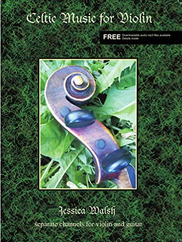 Celtic Music for Violin Book with play a long audio files