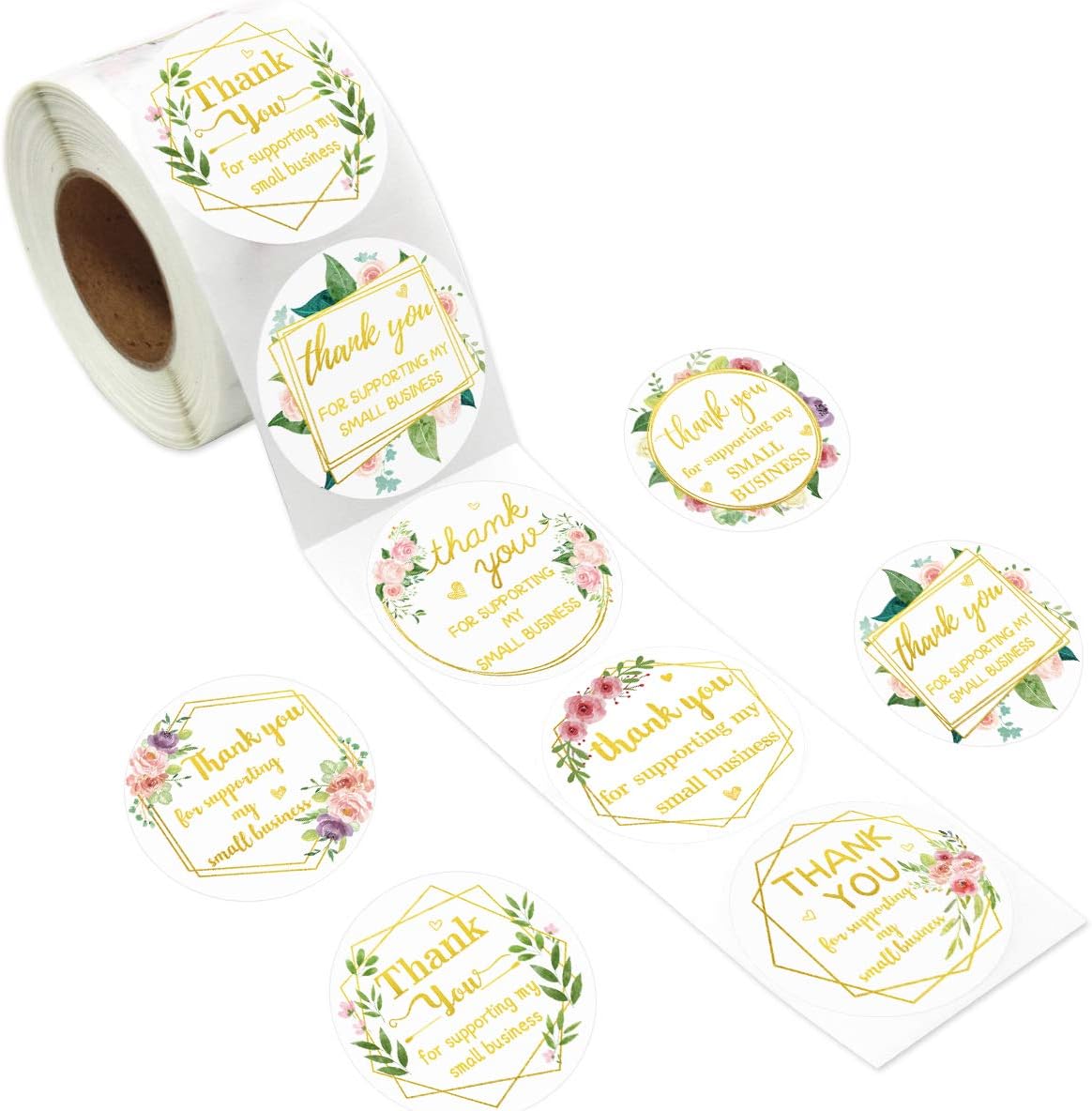 thank you for supporting my small business stickers printable