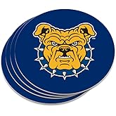 GRAPHICS & MORE North Carolina A&T State Primary Logo Novelty Coaster Set