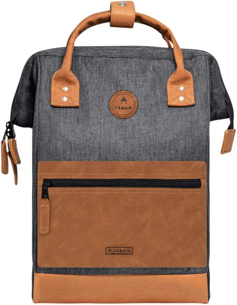 les copines Cabaia Backpack Medium London Grey 2