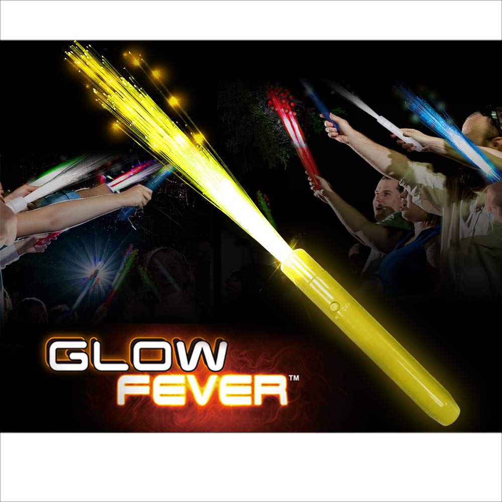 fiber optic glow wands