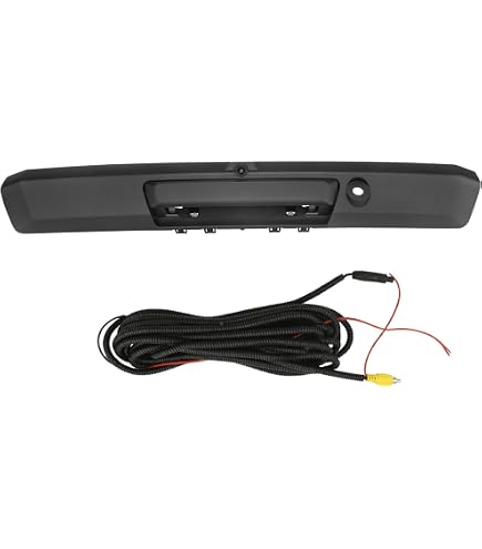Amazon.com: AUROLYNNE Tailgate Handle with Rear View Backup Camera