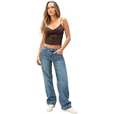RSQ Womens Low Rise Loose Straight Jeans