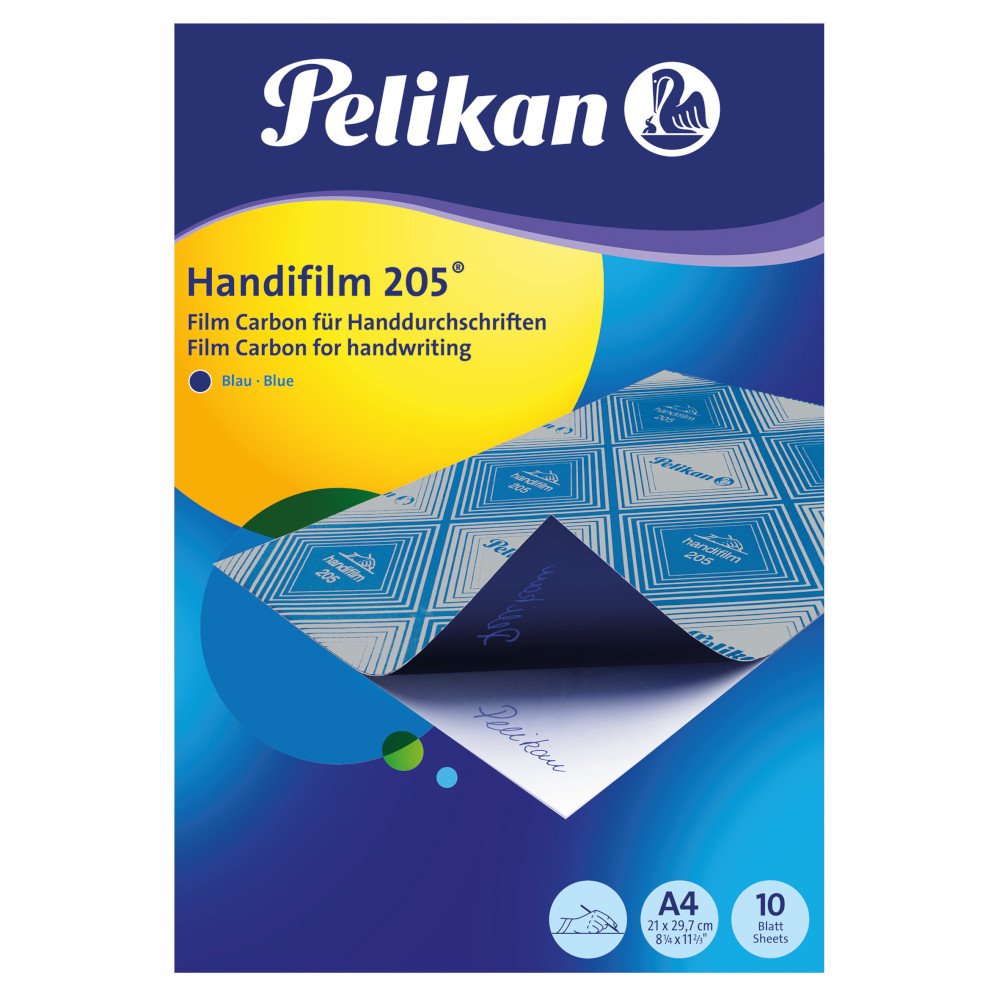 Handifilm Carbon Paper A4 Blue 10 Sheets