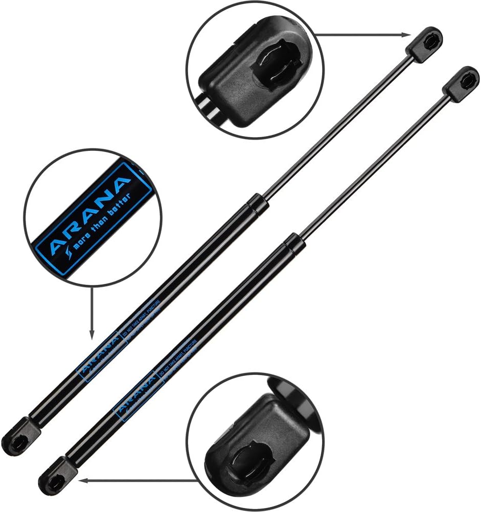 2pcs Arana C16 08316 C1608316 20 40 Lbs Gas Struts Prop Shock 20 Inch For Camper Shell Rear Window Tonneau Cover Rv Side Door Replacement Parts Shocks Struts Suspension