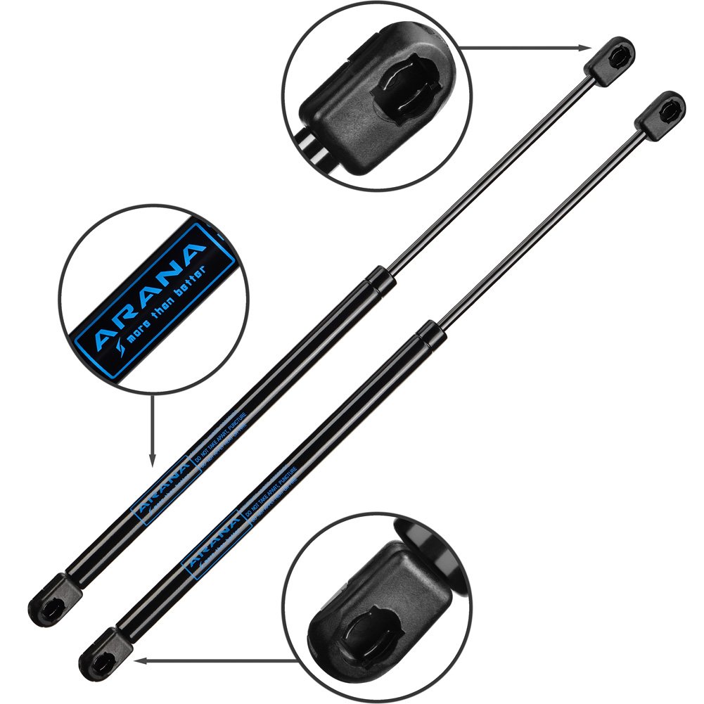 C1606874 Lift Supports 17 Inch Gas Prop Struts 40 Lbs Per Strut Force 80lbs Per Set Arana 2 Pcs Automotive Cjp Org In