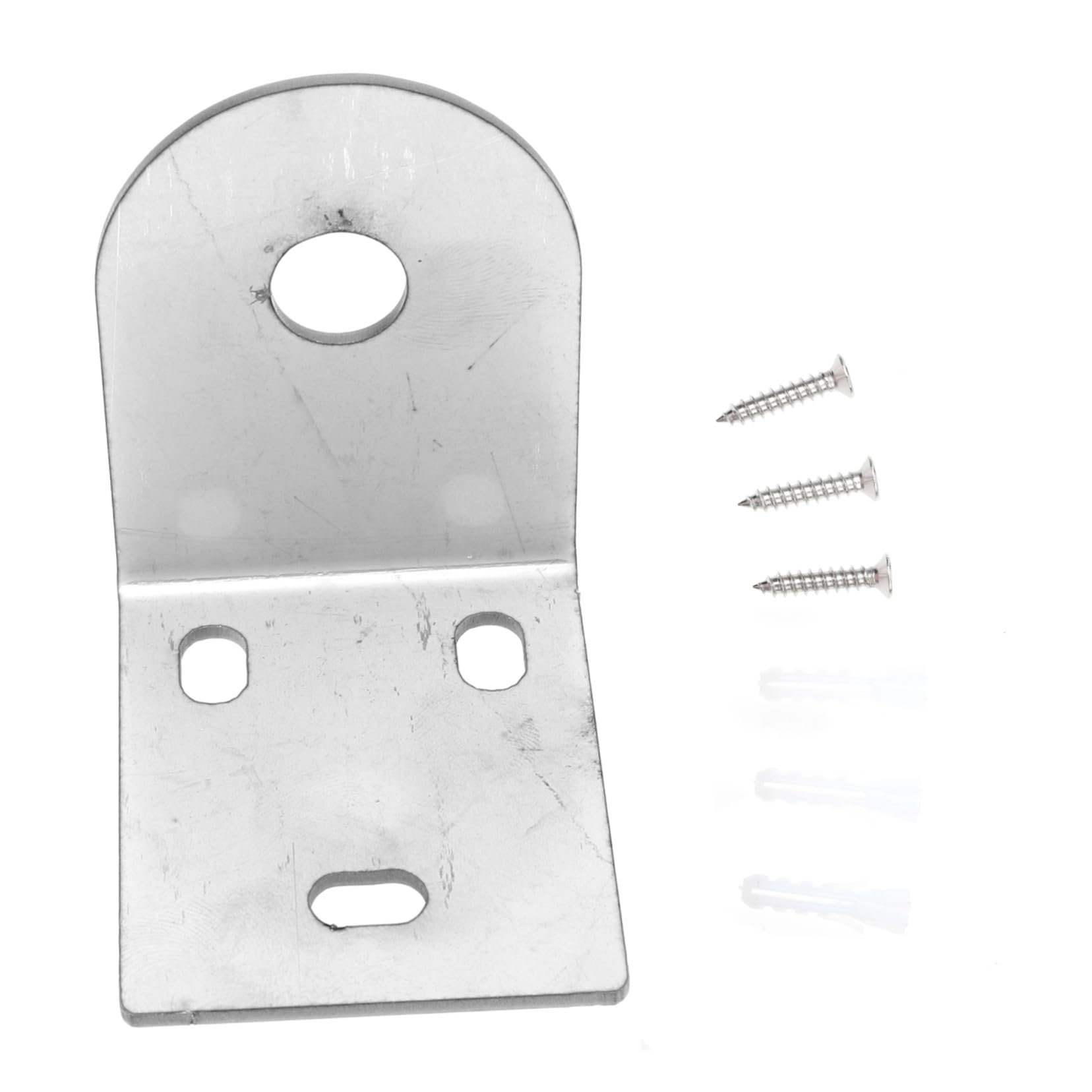 Stainless Steel Tap Holder Wall Mounting Simple Kitchen and Bathroom Fitting Mounting Frame with Screws for Secure Hold