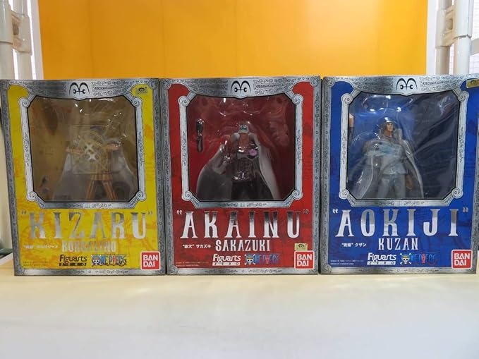 Amazon One Piece ワンピースフィギュアまとめて3点セットb 海軍 三大将 赤犬黄猿青雉 A 96 フィギュア ドール 通販