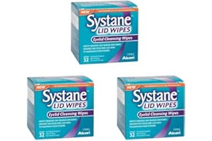 Systane Lid Wipes, Eyelid Cleansing Wipes and Makeup Remover for Eye Hygiene, Sterile Eye Cleaning Wipes, Makeup Wipes to Cle