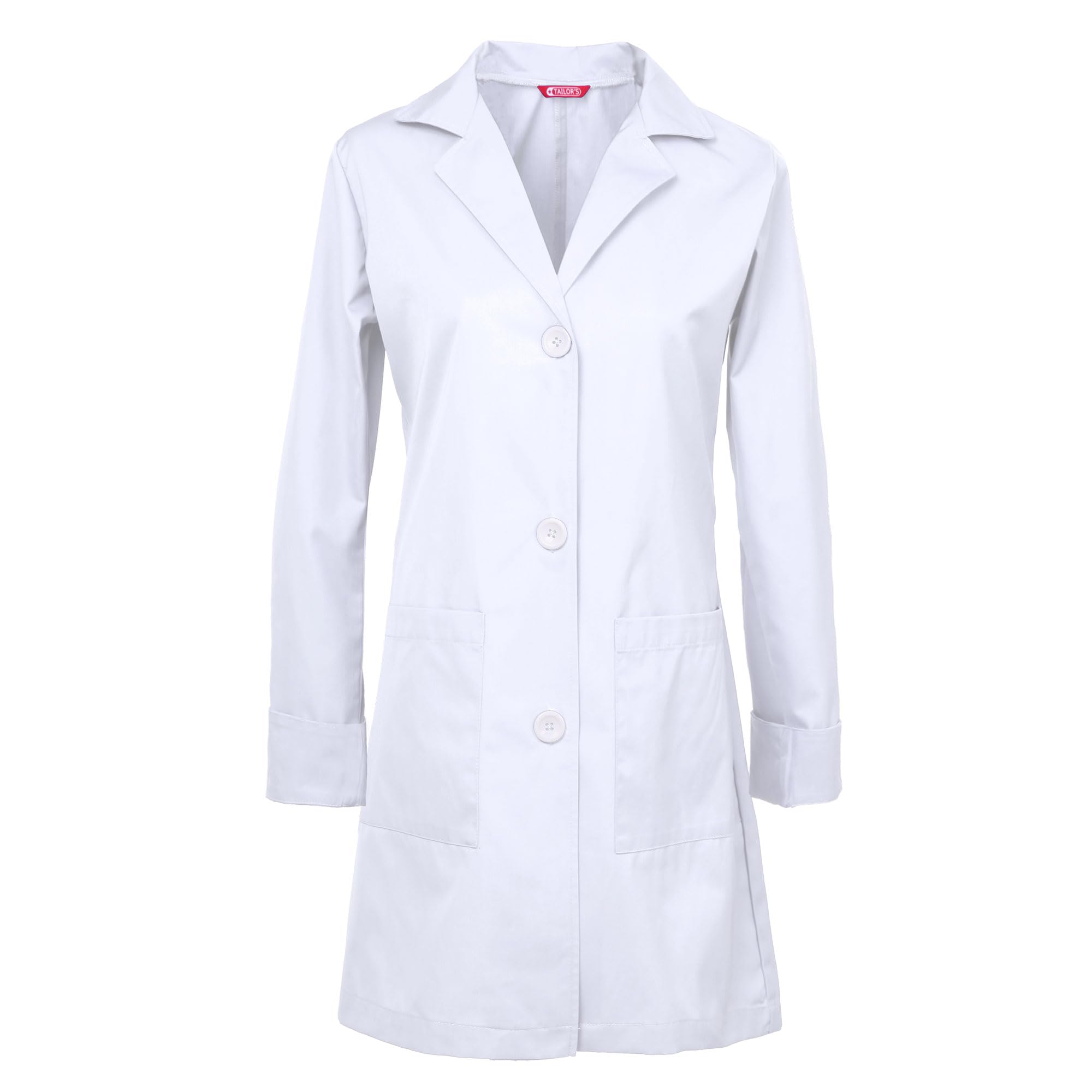 TAILOR'S Women's Lab Coat White