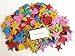 Foam Glitter Stickers Self Adhesive, Heart and Stars Shapes for Christmas, Kid's Arts Craft Supplies Greeting Cards Home Decoration (229 Pieces)