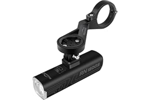 Magicshine Bike Lights RN 1500S, Bicycle Lights for Night Riding with Underneath Mounted for Road Mountain Cycling