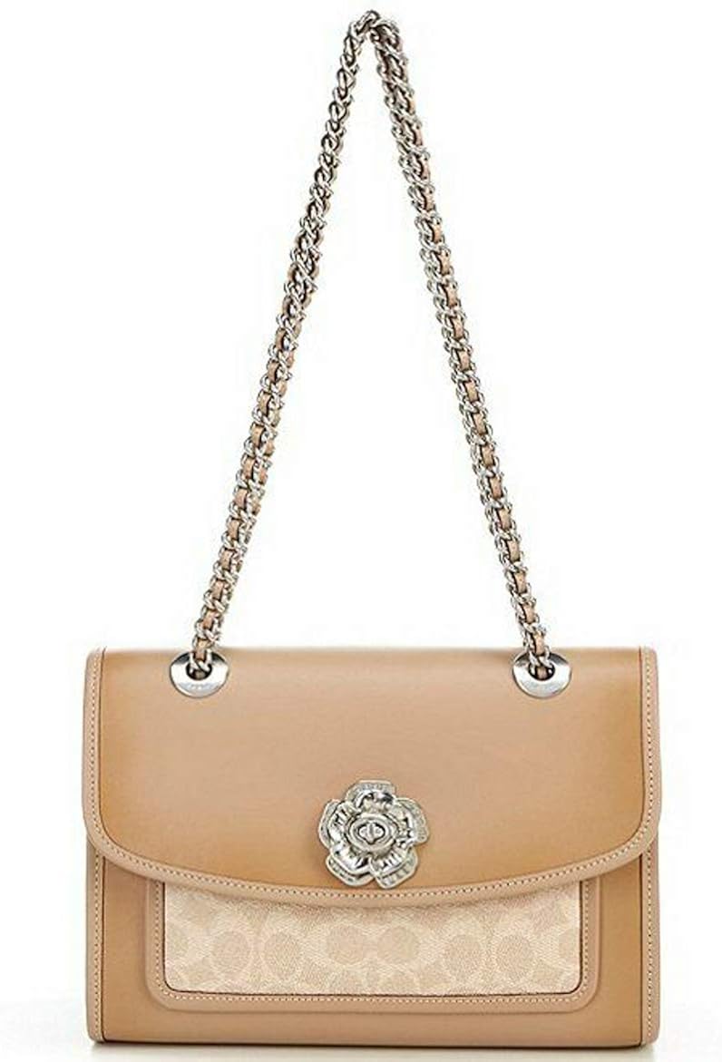 coach signature parker shoulder bag