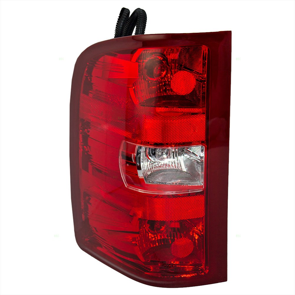 Amazon.com: BROCK Drivers Taillight Tail Lamp Lens Replacement for Chevrolet  GMC Pickup Truck 25958482: Automotive