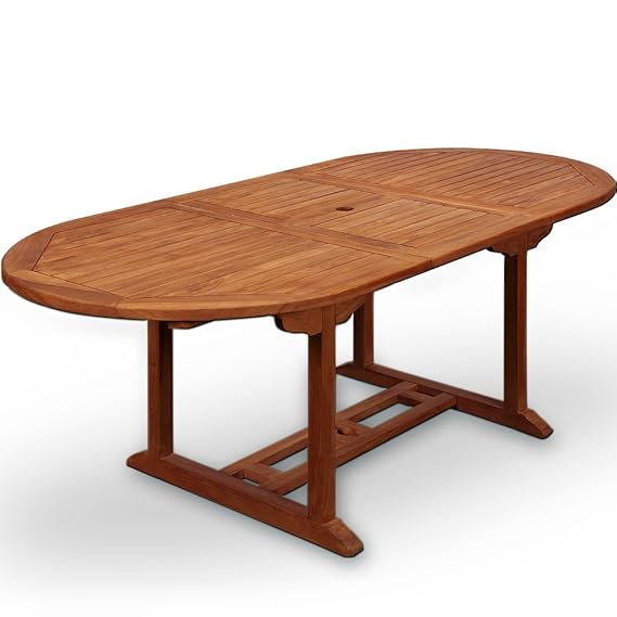Wooden Garden Dining Table Vanamo FSC®Certified Eucalyptus Wood