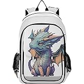 ALAZA Cute Baby Dragon Laptop Backpack Purse for Women Men Travel Bag Casual Daypack with Compartment & Multiple Pockets