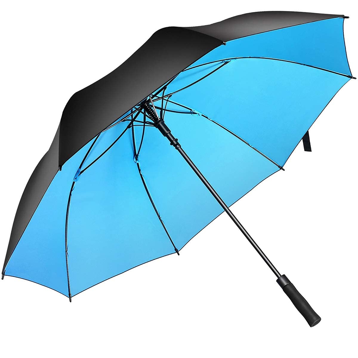 Superbison Automatic Open Golf Umbrella 62 inch Extra Large Oversize Strong Windproof Waterproof Umbrellas