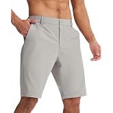 SNOWTEN Men's Classic Fit 7/9/11 Inch Golf Shorts Basic Lightweight Stretch Hiking Casual Short with 2 Pockets and 1 Hidden