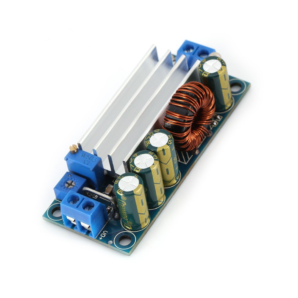 Akozon 35W 3A CC CV Boost/Step Up/Down Converter DC-DC 5V-30V to 0.5V-30V Power Converter