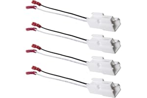 Fiegromech Door Speaker Harness Adapter Compatible with Hyundai Elantra Sonata Santa Genesis Coupe,Kia Sorento Optima Soul Forte Car Front Rear Speaker Wire Connector Cable 4PCS