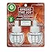 Air Wick plug in Scented Oil 2 Refills, Warm Mahogany, Holiday scent, Holiday spray, (2x0.67oz), Essential Oils, Air Freshener, Packaging May Vary