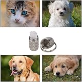 SUSSURRO 6 Pack Pet ID Tags Barrel Tube Stainless Steel Collar Tag view 4