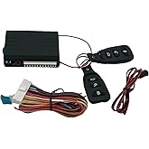 Keyless Entry car, Aiuphing Universal Remote Door Lock kit,Car Remote Central Locking Kit,Vehicle Door Lock Anti-Theft System with 2 Remote Controllers