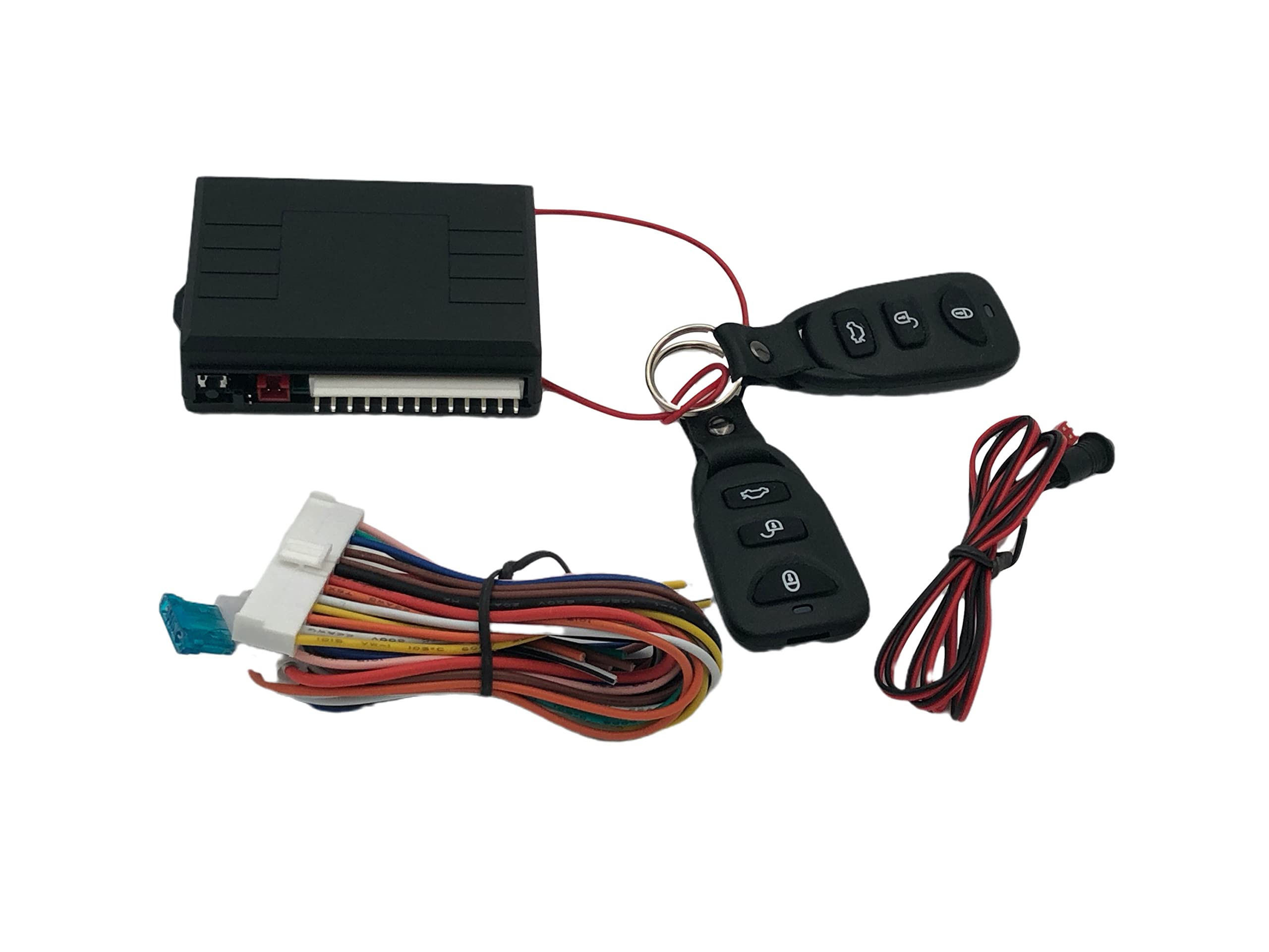 Photo 1 of *MISSING REMOTES* Keyless Entry car, Aiuphing Universal Remote Door Lock kit,Car Remote Central Locking Kit,Vehicle Door Lock Anti-Theft System with 2 Remote Controllers