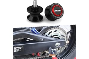 SUPER VICI 6MM Swingarm Spools Fit For Ya.maha YZF R7 R1 R6 R6S R9 YZF600R 2023 2024 2025 | Rear Frame Stand R7 R3 R1 R9 M6 Swingarm Spools Frame Sliders R7 R3 R1 Stand Support Accessory YZF Accessories RD