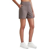 G4Free EverGoing Women's Athletic Shorts High Waisted 5'' Running Yoga Summer Casual Shorts with Pockets