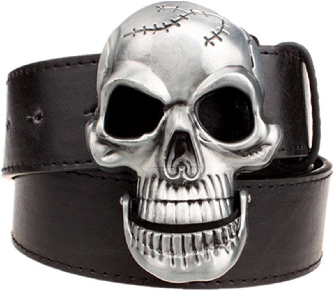 skull belt buckle amazon