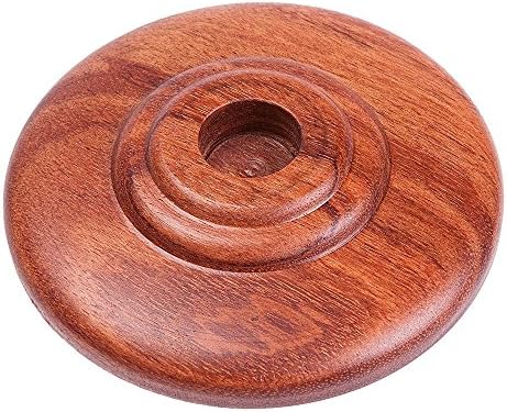 Cello Endpin Rest Stoper Holder Non-slip Pad (Rosewood)